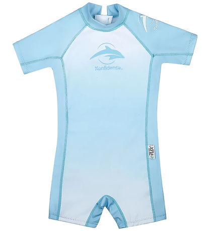 Konfidence Coverall Swimsuit - E-Flex - Ombre Blue