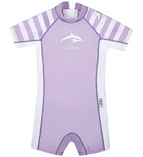 Konfidence Coverall Swimsuit - E-Flex - Breton Lilac