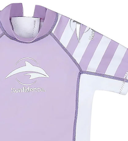 Konfidence Coverall Swimsuit - E-Flex - Breton Lilac
