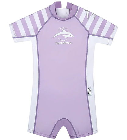 Konfidence Coverall Swimsuit - E-Flex - Breton Lilac