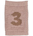 Smallstuff Knitted Flag - 3 - Pink Numbers