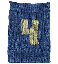 Smallstuff Stickat Flagge - 4 - Blau Zahlen
