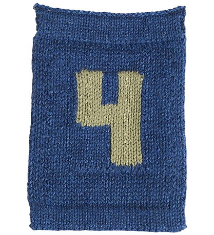 Tricoté Drapeaux Smallstuff - 4 - Bleu Nombres Tricoté Drapeaux Smallstuff - 4 - Bleu Nombres