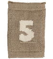 Smallstuff Knitted Flag - 5 - Natural Numbers