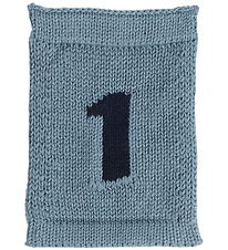 Smallstuff Stickat Flagge - 1 - Blau Zahlen