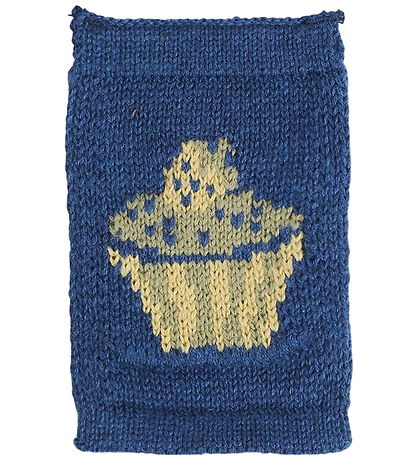 Tricoté Drapeau Smallstuff - Gâteau d'anniversaire - Bleu Tricoté Drapeau Smallstuff - Gâteau d'anniversaire - Bleu