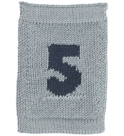 Tricoté Drapeaux Smallstuff - 5 - Bleu Nombres
