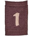 Smallstuff Knitted Flag - 1 - Pink Numbers