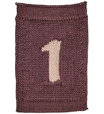 Smallstuff Stickat Flagge - 1 - Rosa Zahlen