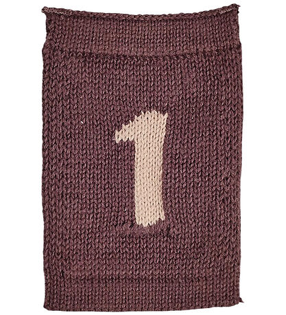 Tricoté Drapeaux Smallstuff - 1 - Rose Nombres