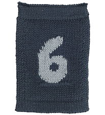 Smallstuff Stickat Flagge - 6 - Blau Zahlen