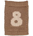 Smallstuff Knitted Flag - 8 - Pink Numbers
