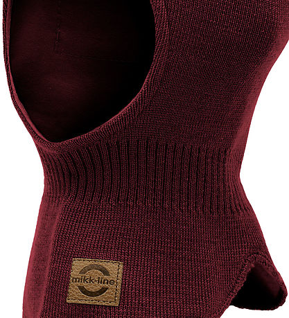 Mikk-Line Balaclava - Wool/Acrylic - 2-layer - Rum Raisin