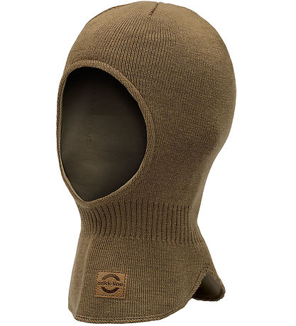 Mikk-Line Balaclava - Wool/Acrylic - 2-layer - Chocolate Chip