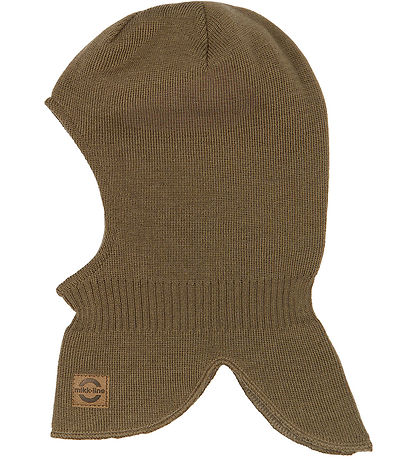 Mikk-Line Balaclava - Wool/Acrylic - 2-layer - Chocolate Chip