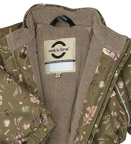 Mikk-Line Snowsuit - Forrest - Burnt Olive