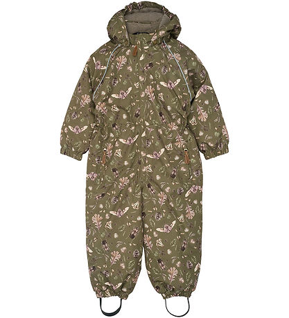 Mikk-Line Snowsuit - Forrest - Burnt Olive