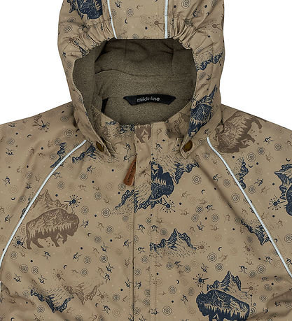 Mikk-Line Snowsuit - Front - Coriander