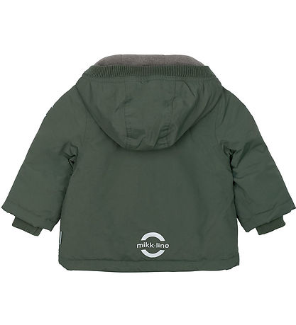 Mikk-Line Winterjas - Solid - Tijm