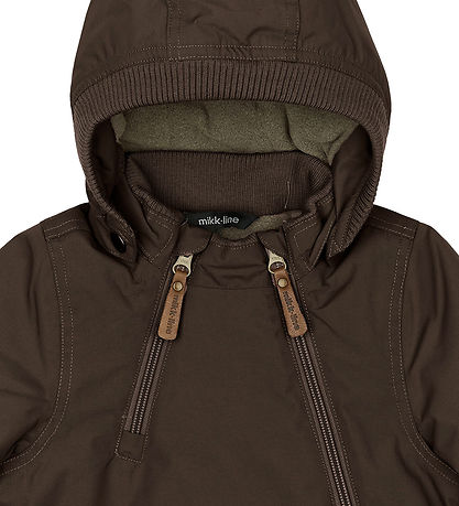 Mikk-Line Winter Coat - Solid - Raisin