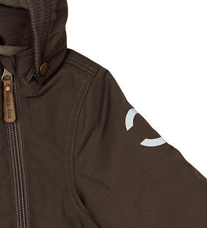 Mikk-Line Winter Coat - Solid - Raisin