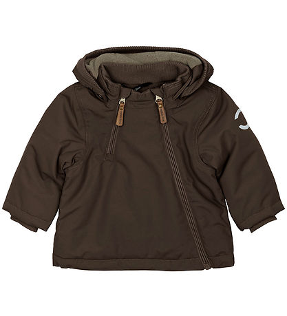 Mikk-Line Winter Coat - Solid - Raisin