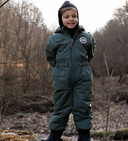 Mikk-Line Snowsuit - Solid - Thyme