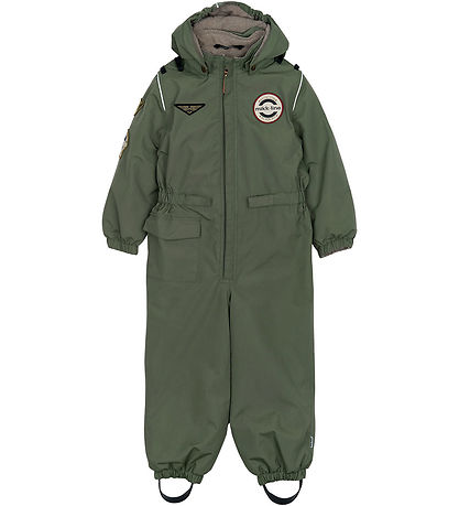 Mikk-Line Snowsuit - Solid - Thyme
