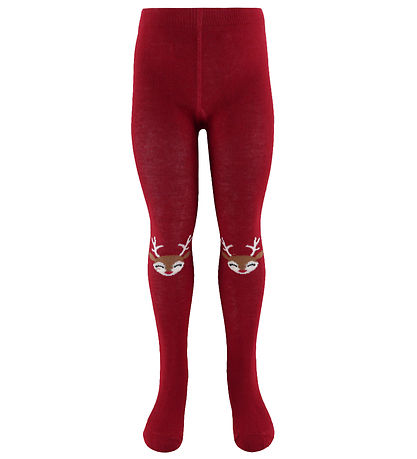 Name It Tights - 2-Pack - NmfVichristmas - Jester Red/Clou