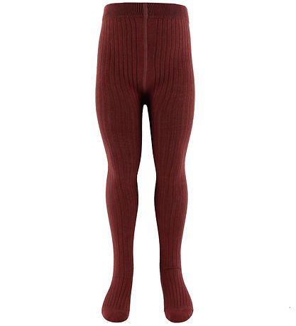 Lil' Atelier Tights - Rib - NmfIlso - Hot Chocolate Lil' Atelier Tights - Rib - NmfIlso - Hot Chocolate