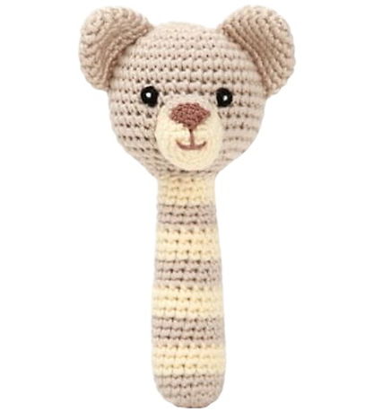 NatureZoo Rattle - Lion Cub - Beige