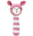 NatureZoo Rattle - Lama - Dusty Pink