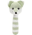 NatureZoo Rattle - Fox - Lime