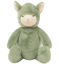Peluche NatureZoo - 45 cm - Lama - Vert Cendré