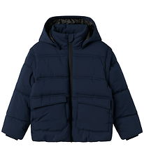 Name It Fóðraður jakki - NkmMingo - Dökkblátt Blazer Name It Fóðraður jakki - NkmMingo - Dökkblátt Blazer