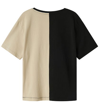 T-Shirt Name It - NkmOzzi - Noir/Beige T-Shirt Name It - NkmOzzi - Noir/Beige