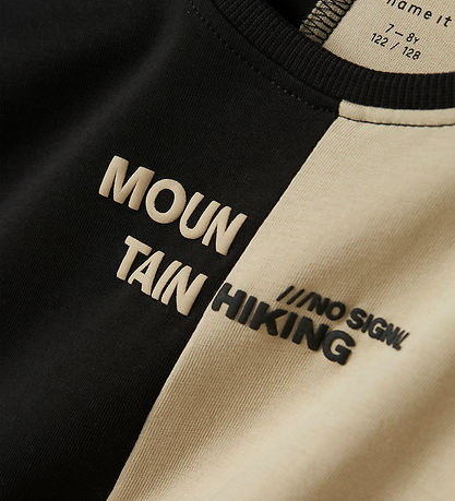 T-Shirt Name It - NkmOzzi - Noir/Beige T-Shirt Name It - NkmOzzi - Noir/Beige