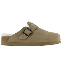 Rosemunde Sandals w. Lining - Suede - Taupe
