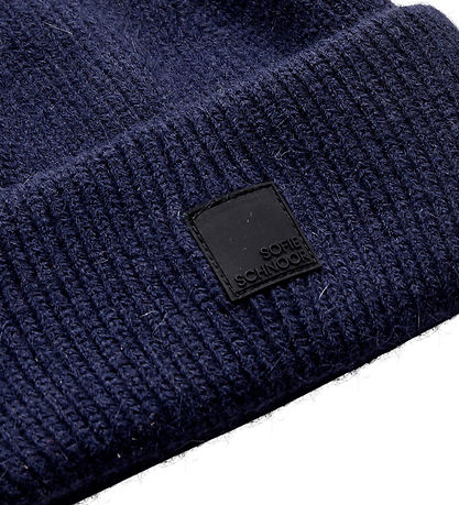 Bonnet Sofie Schnoor - Tricoté/Rib - Hannah - Marine Bonnet Sofie Schnoor - Tricoté/Rib - Hannah - Marine