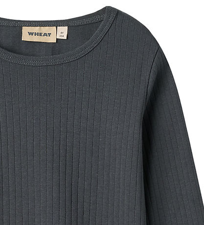 Blouse Wheat - Rib - Montée - Black Sea Blouse Wheat - Rib - Montée - Black Sea