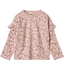 Wheat Blouse - Belinda - Rose Powder Flowers