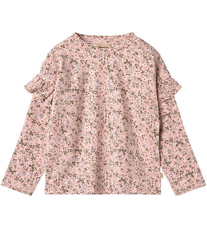 Blouse Wheat - Belinda - Rose Powder Fleurs Blouse Wheat - Belinda - Rose Powder Fleurs