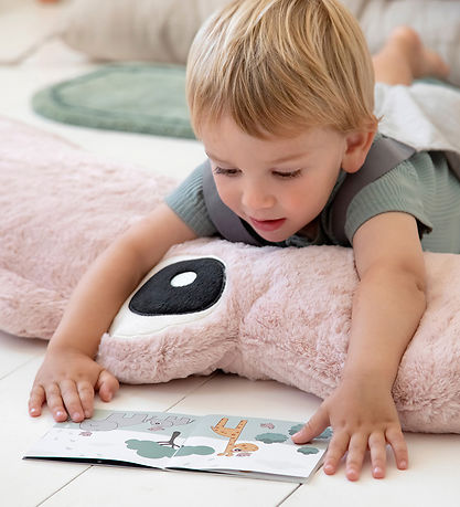 Peluche Done by Deer - 100 cm - Croco - Powder Peluche Done by Deer - 100 cm - Croco - Powder