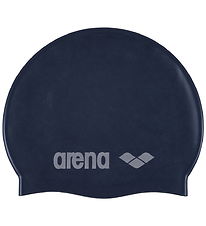 Arena Swim Cap - Classic Silicone JR - Denim/Silver
