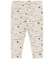 Hust and Claire Leggings - Bamboo - Ludo - French Oak