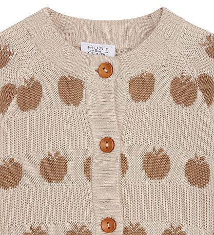 Hust and Claire Cardigan - Strick - Bambus - Cuno - Warm Sand