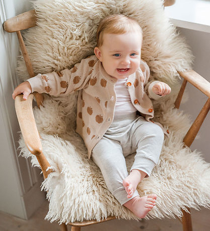Hust and Claire Cardigan - Strick - Bambus - Cuno - Warm Sand