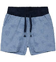 Hust and Claire Shorts - Harald - Blue Fog Melange