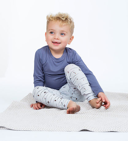 Hust and Claire Leggings - Bamboo - Ludo - Water