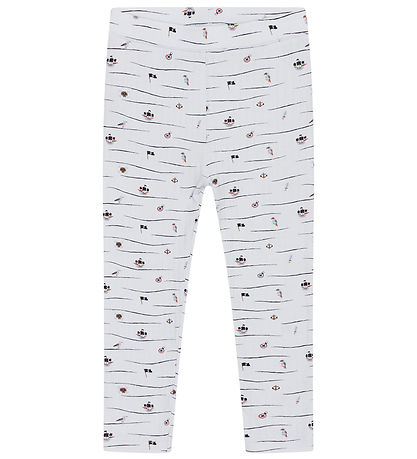 Hust and Claire Leggings - Bamboo - Ludo - Water
